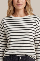 Tierney Top | Sand/Schwarz
