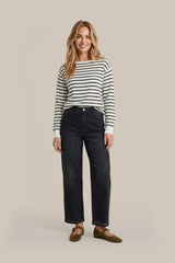 Tierney Top | Sand/Schwarz