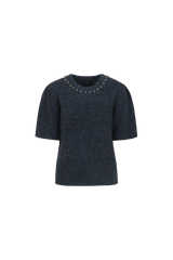 Eiléan trui | Dark Jeans Blue