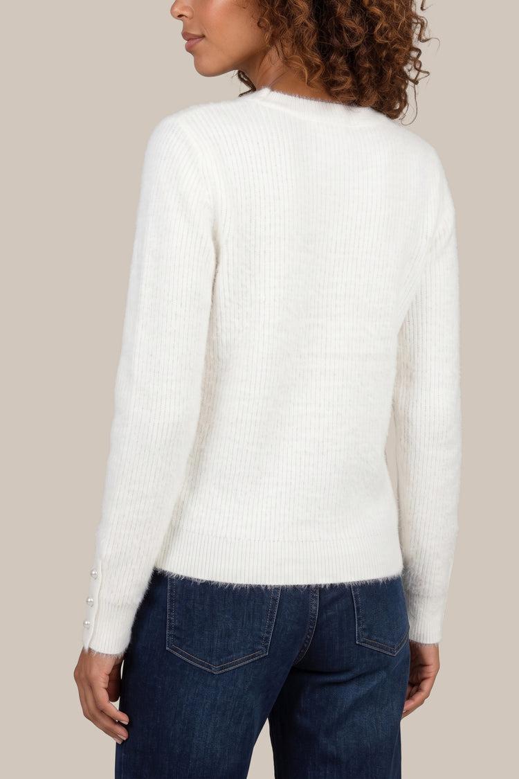 Máille trui | Wool White