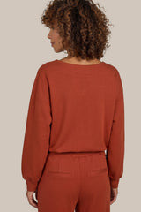 Aoife Pullover | Burnt Henna