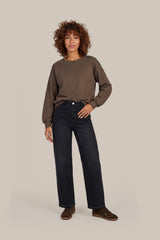 Aoife-Pullover | Dark Earth