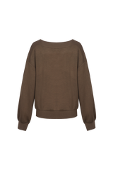 Aoife-Pullover | Dark Earth