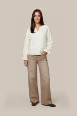 Sinéad blouse | Wool White