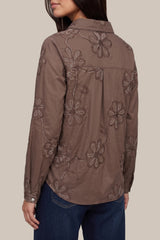 Ailis Bluse | Dark Earth