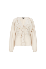 Sorcha blouse | Sand/Light Camel