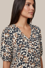 Bríd Top | Sand/Black