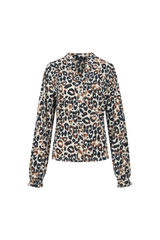 Léan Bluse | Sand/Schwarz