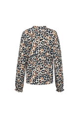Léan Bluse | Sand/Schwarz