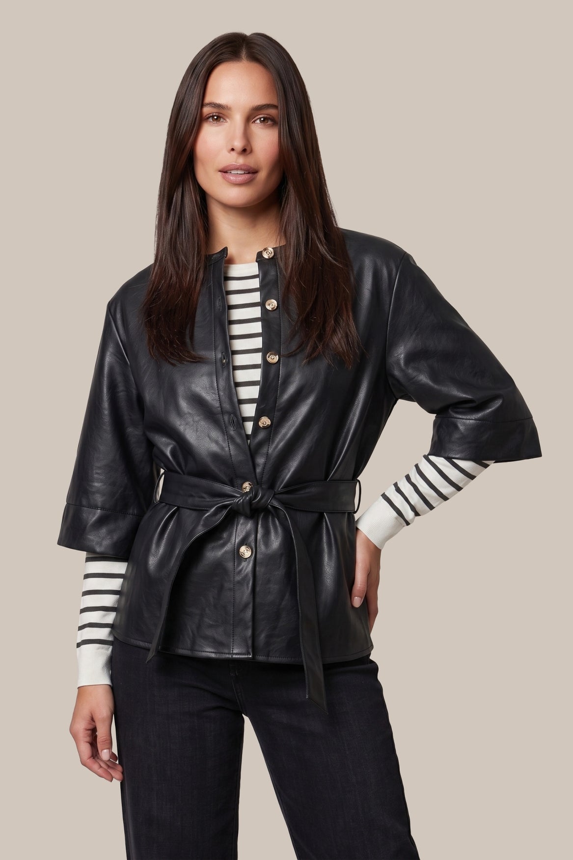 Aingeal jacket | Black