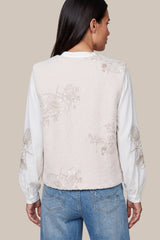 Hekla gilet | Wool White