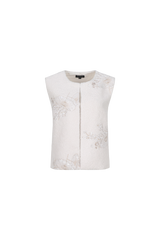 Hekla gilet | Wool White