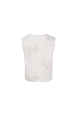 Hekla gilet | Wool White