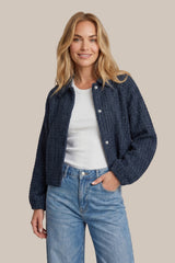 Keelin jacket | Denim Dark Blue