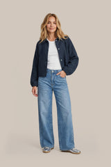 Keelin jacket | Denim Dark Blue