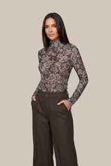 Katla top | Schwarz/Hell Camel