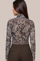 Katla top | Schwarz/Hell Camel