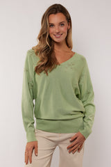 Katelyn trui | Light Moss