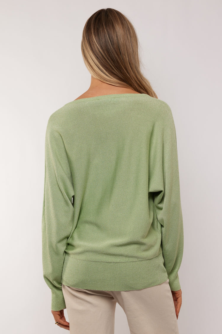 Katelyn trui | Light Moss