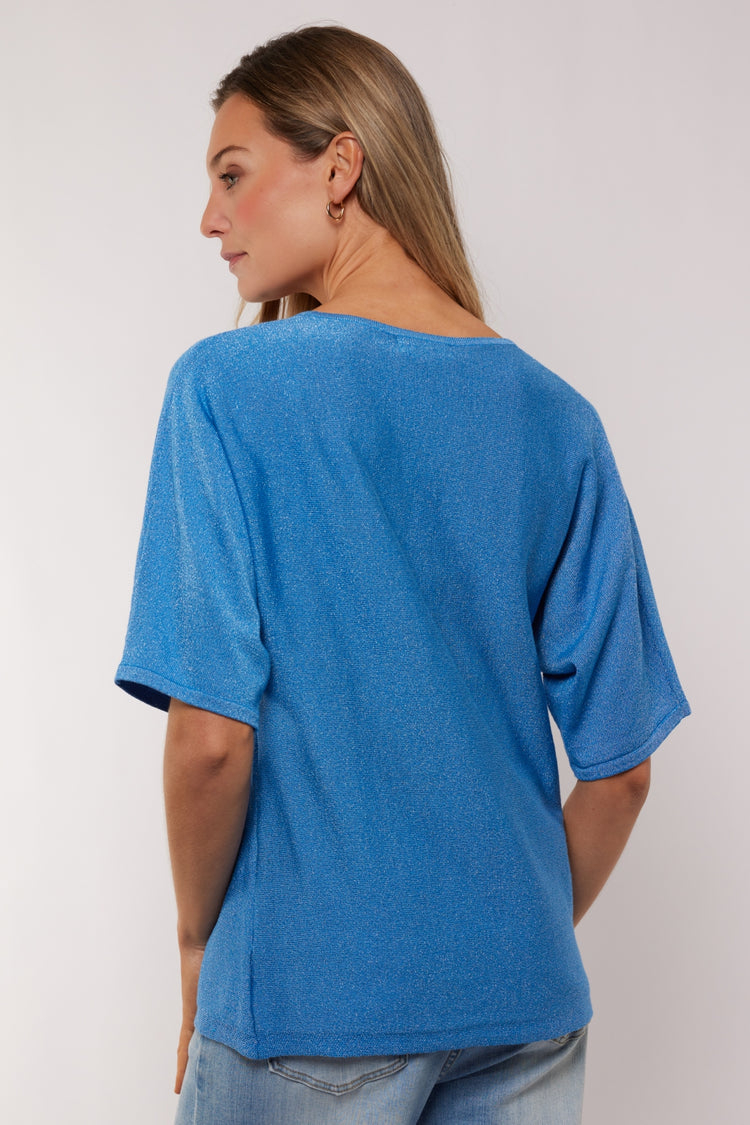 Edlin top | Celestial Blue