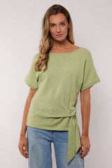 Anais top | Light Moss