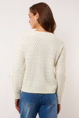 Hadlee sweater | Wool White