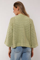 Aliya vest | Light Moss