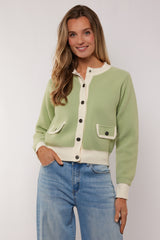 Maisy Jacke | Hellmoos/Wollweiß