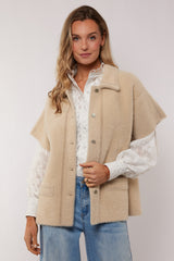 Jayleen vest | Sand