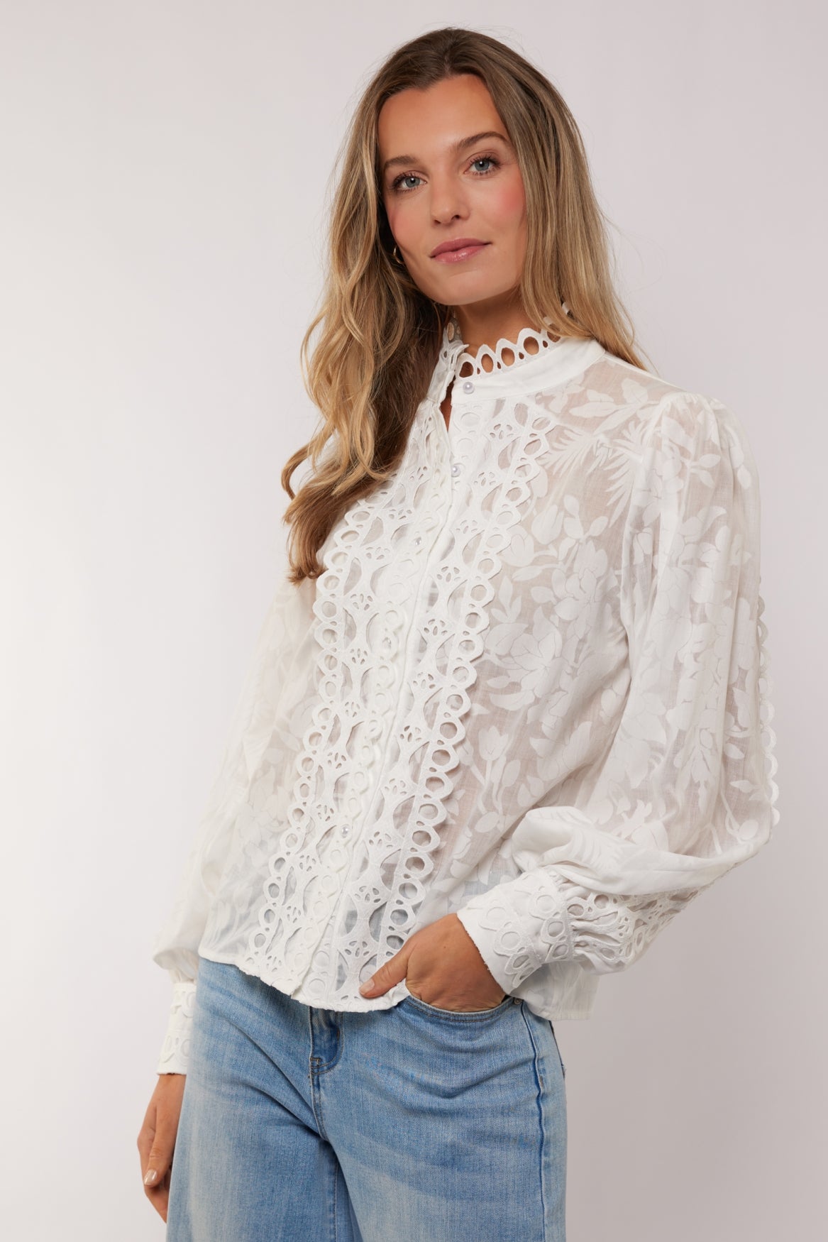 Journey blouse | Offwhite