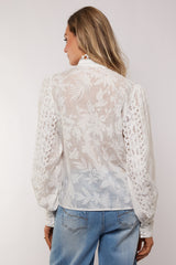 Journey blouse | Offwhite