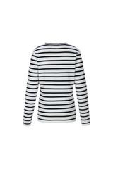Alianna top | Wool White/Black