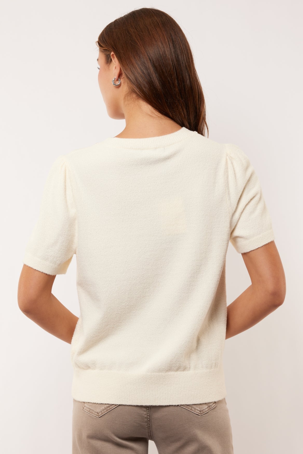 Etta top | Wool White
