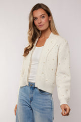 Nancy vest | Wool White