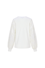 Raquelle trui | Wool White