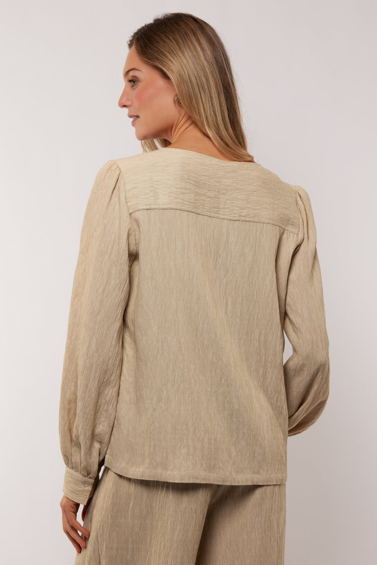 Saige top | Sand