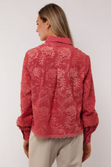 Molly blouse | Mineral Red