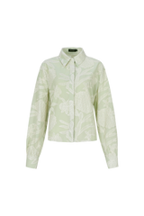 Kimberly blouse | Light Moss/Sand