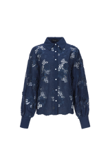 Alora blouse | Dark Sapphire