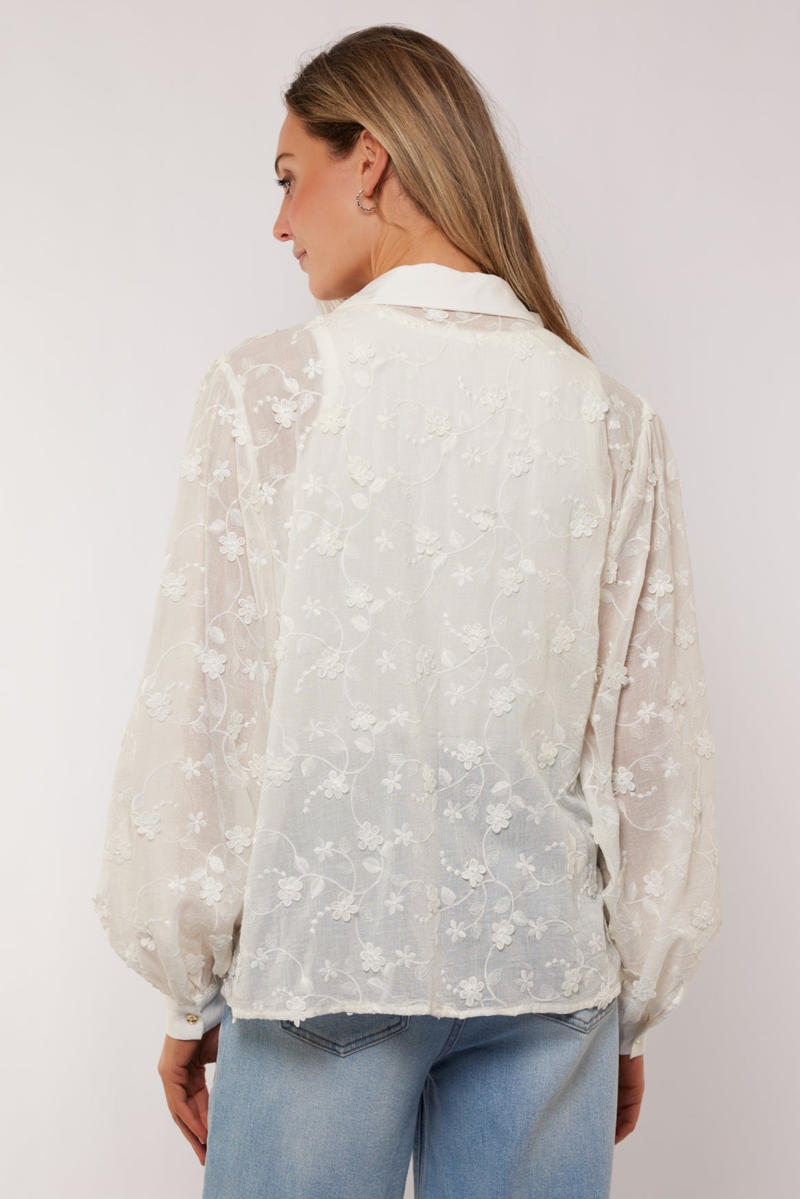 Julieta-Bluse | Offwhite