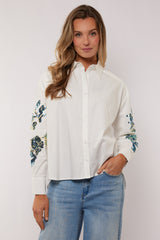 Kendall-Bluse | Offwhite