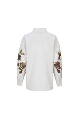 Rory blouse | Offwhite/Sahara