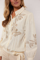Hana blouse | Ecru