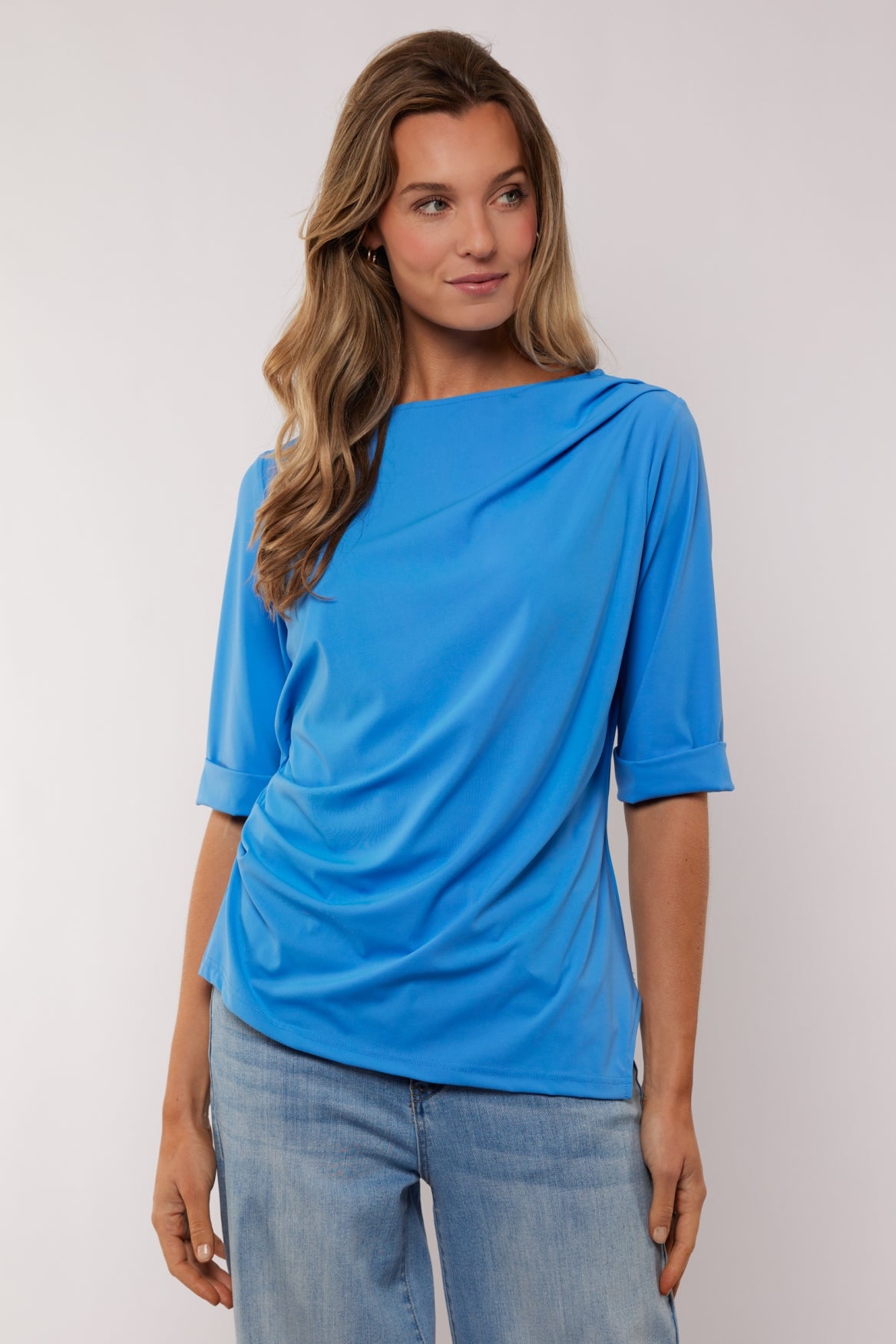 Romina top | Celestial Blue