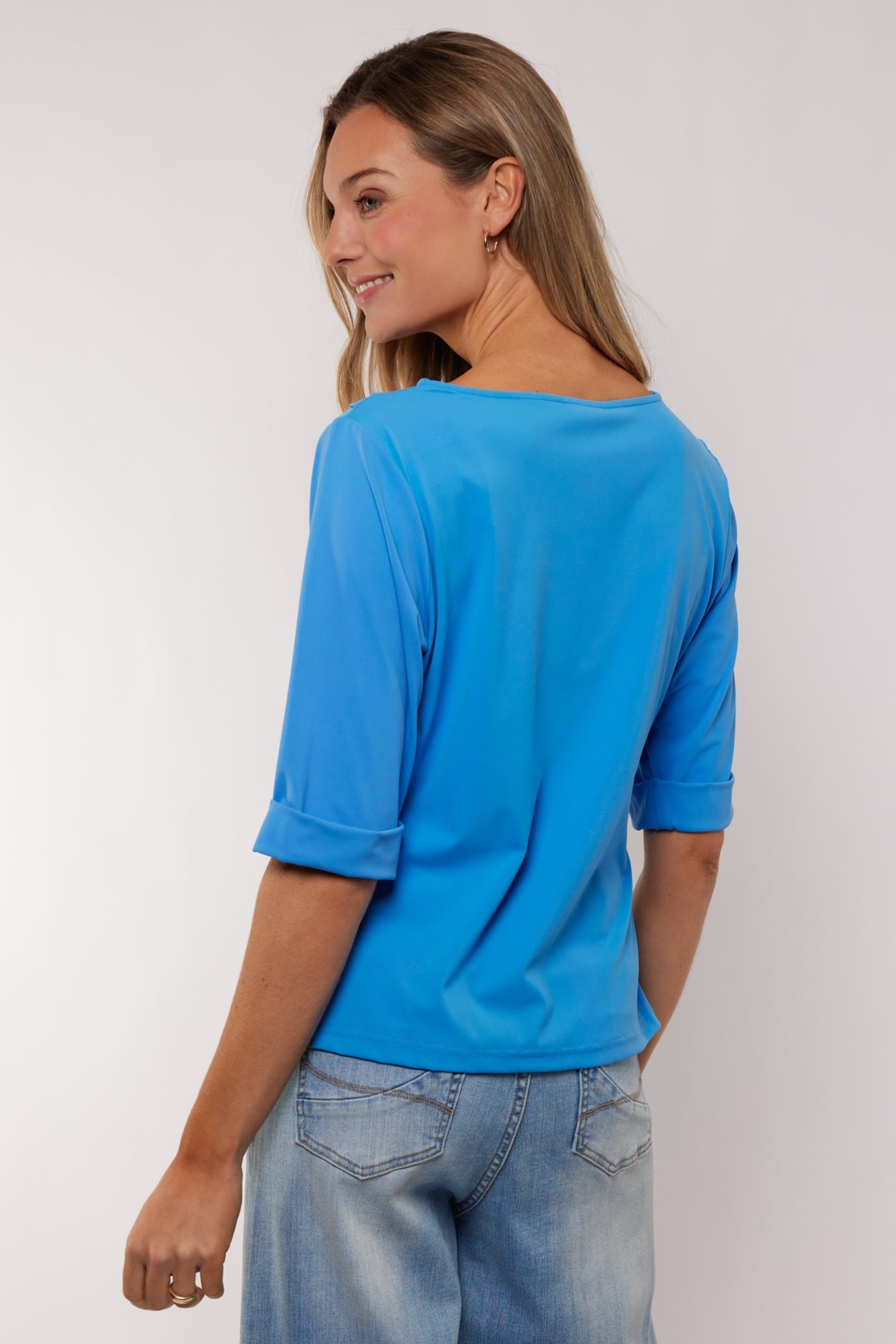 Romina top | Celestial Blue
