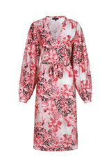 Estella dress | Mineral Red/Moon Rock