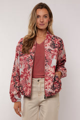 Oaklyn Jacke | Mineralrot/Mondgestein