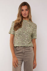 Eef top | Sand/Light Moss