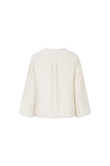 Aubree Jacke | Wolle Weiß