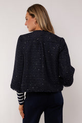 Aubree Jacke | Dunkelsaphir